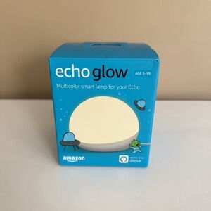 NEW Amazon Echo Glow, Multi-Color Smart Lamp - Requires Compatible Alexa Device